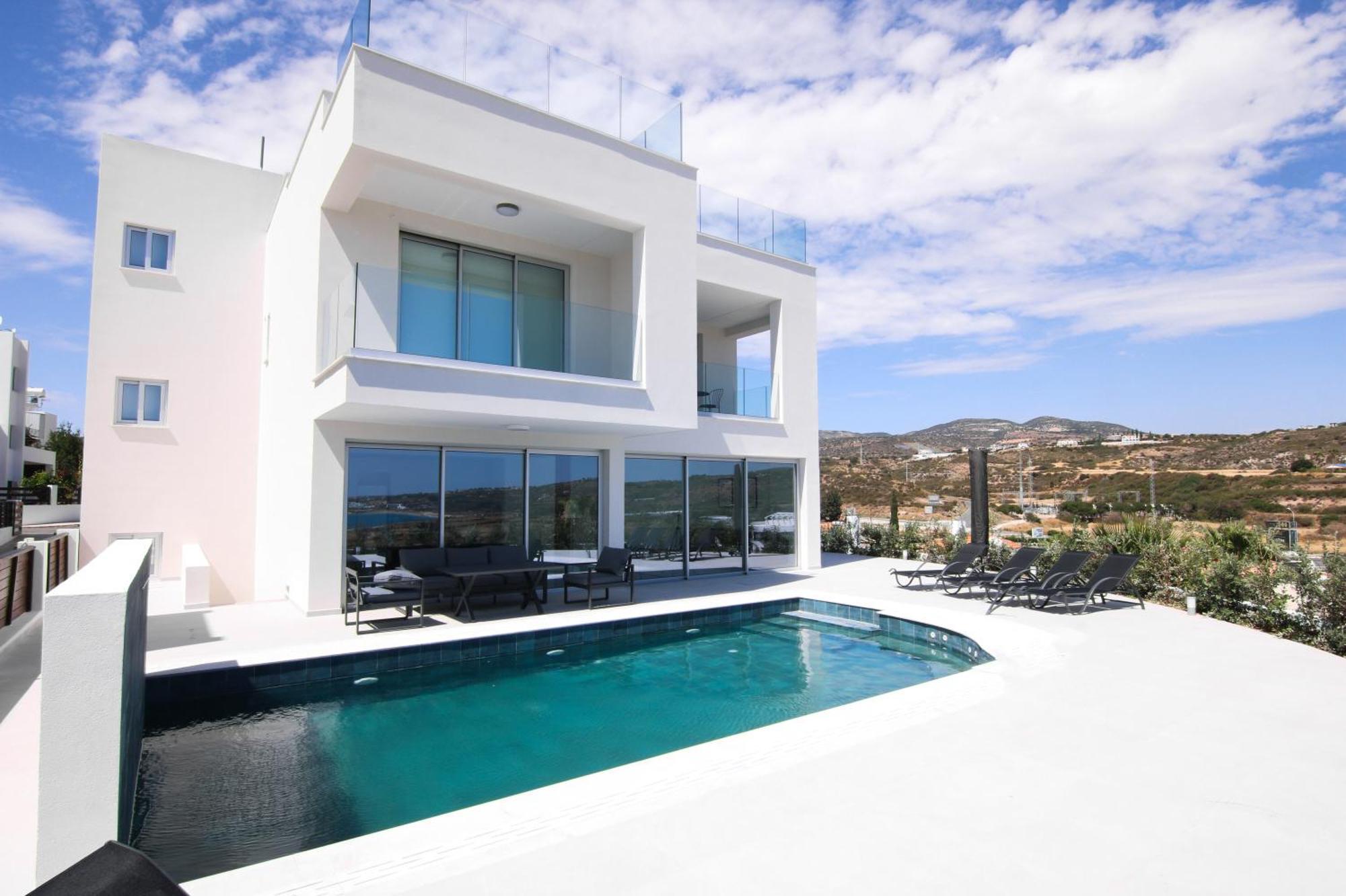 Phaedrus Living Luxury Seaview Coral Bay Villa Peyia Dış mekan fotoğraf